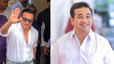 Saif Ali Khan is doing Acting cabinet Minister Nitesh Rane Ask Question in Pune