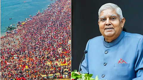 महाकुंभ में कल फिर होगा VIP मूवमेंट, उपराष्ट्रपति धनखड़ के साथ 73 देशों के राजनायिक करेंगे संगम में स्नान