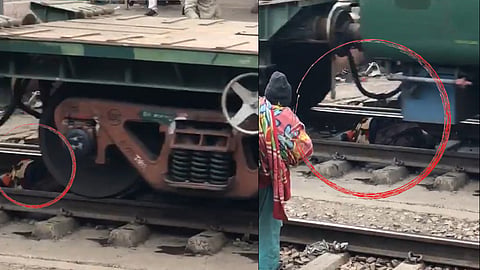 महिला के ऊपर से गुज़र गई पूरी मालगाड़ी...मथुरा जंक्शन से सामने आया दिल दहलाने वाला वीडियो, देखकर ख़ड़े हो जाएंगे रोंगटे