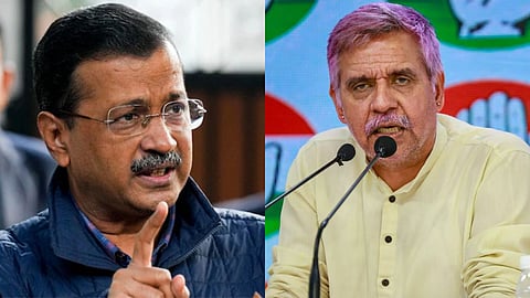 Arvind Kejriwal And Sandeep Dixit