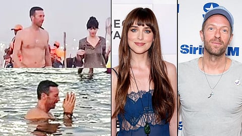 Chris Martin Takes Holy Deep at Maha Kumbh With His Girlfriend Dakota Johnson
