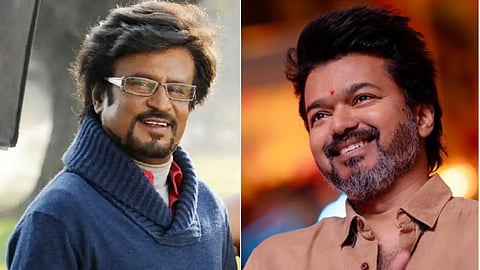 Rajinikanth vs Vijay Thalapathy Fans Fight Rajinikanth vs Vijay Thalapathy Fans Fight