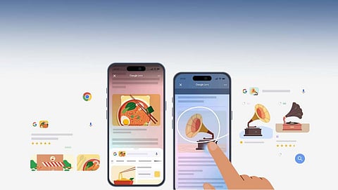 Search Screen with Google Lens