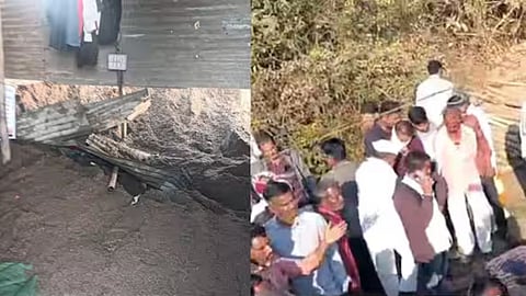 5 मजदूरों की मौत ।
