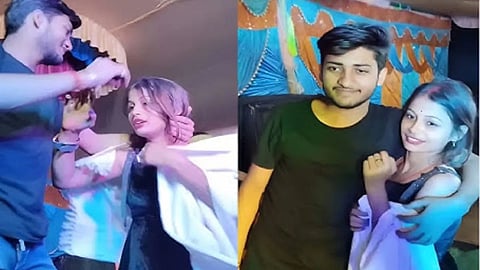आर्केस्ट्रा वाली का नाच देखते-देखते हो गया प्यार, युवक ने स्टेज पर ही भर दी मांग