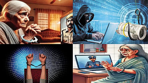 डिजिटल अरेस्ट' कर 29 लाख की ठगी।