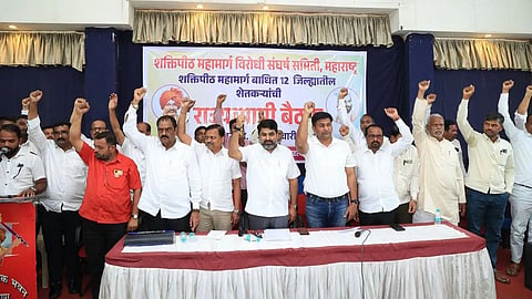 शक्तिपीठ हाईवे के खिलाफ 12 जिलों के किसान निकालेंगे मार्च।