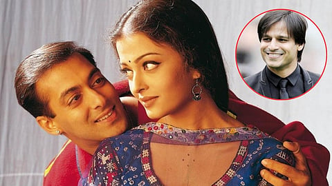 Aishwarya Rai, Salman Khan and Vivek Oberoi