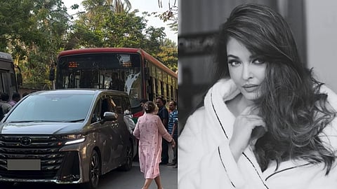 Bus Hits Aishwarya Rai Car Video Went Viral After Accident