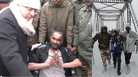 ग्राउंड जीरो पर CM धामी, घायलों से की मुलाक़ात