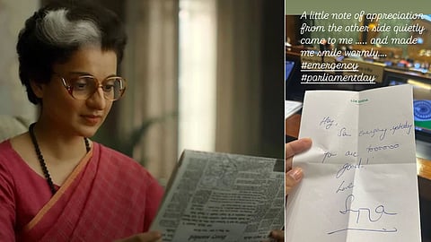 Kangana Ranaut Emergency Film Praised by opposition Leader in Lok sabha
