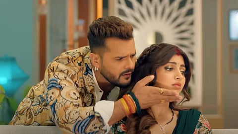 Khesari Lal Yadav Akanksha Puri