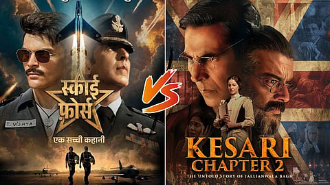 Kesari Chapter 2 vs Sky Force
