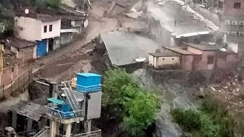 उत्तराखंड के चमौली में बादल फटने से तबाही