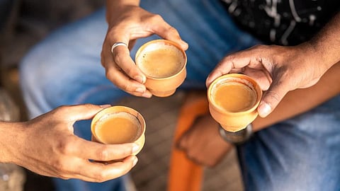 दिन की शुरुआत एक प्याली चाय से।