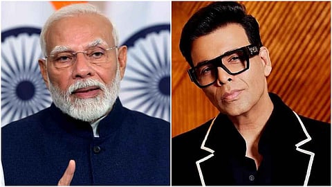 karan johar and pm modi