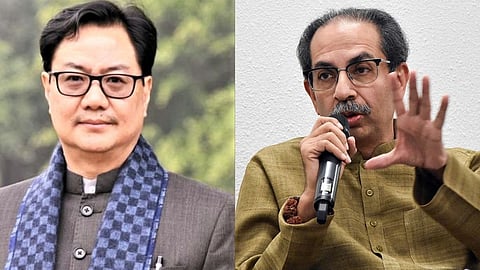 किरेन रिजिजू ने उद्धव ठाकरे को किया फोन