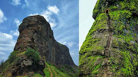 महाराष्ट्र के इस किले पर पहुंचने के लिए चढ़नी पड़ती है 117 सीढ़ियां, रोमांच से भरा है रास्ता