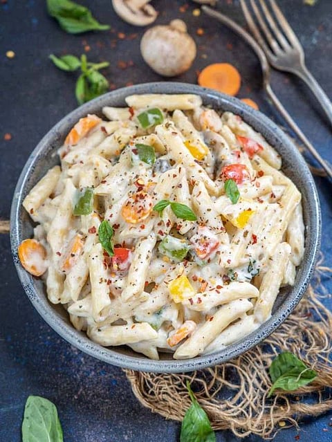 White Sauce Pasta