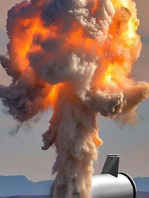 nuclear bomb photo