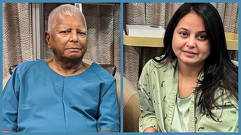 पिता के समर्थन में आई लालू यादव की बेटी, भाई को किया किनारा; बोली- परंपरा, परिवार और संस्कार...