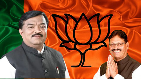 सुधाकर बडगुजर और बबनराव घोलप का भाजपा प्रवेश
