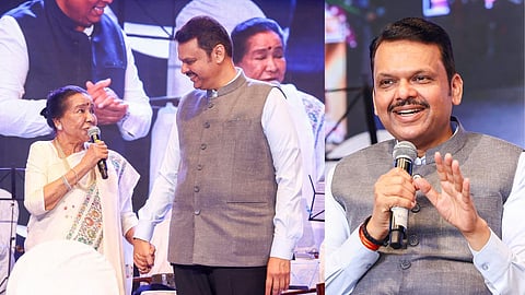 मशहूर गायिका आशा भोंसले के सामने महाराष्ट्र के मुख्यमंत्री देवेंद्र फडणवीस ने मुंबई में महाराष्ट्र रेडियो महोत्सव और महाराष्ट्र आशा रेडियो गौरव पुरस्कार समारोह में हिस्सा लिया। इस दौरान उन्होंने 'अभी ना जाओ...' गाया।