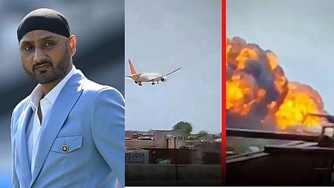 हरभजन सिंह ने अहमदाबाद प्लेन क्रैश पर दुख व्यक्त किया