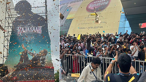 प्रभास के राजा साब टीजर पर क्रेजी हुए फैंस, पोस्टर का दूध से किया अभिषेक
