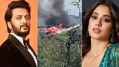 रितेश देशमुख से जाह्नवी कपूर तक अहमदबाद प्लेन क्रैश पर जताया दुख