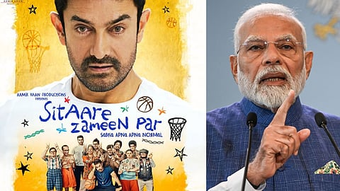 2 घंटा 38 मिनट 46 सेकंड की है सितारे जमीन पर, आमिर खान फिल्म में जोड़ा जाएगा पीएम मोदी का संदेश