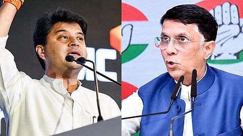 'दादी की बात की, तो पिता को क्यों भूले' आपातकाल पर सिंधिया से कांग्रेस का सवाल