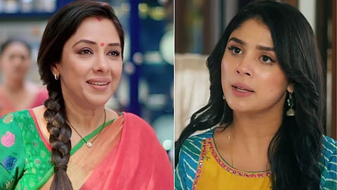 Anupamaa Update Rahi And Anupama Meets in Temple Before Finale
