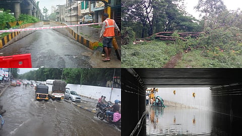 सिटी में 3 दिनों से जारी बारिश ने एनएमआरडी क्षेत्र में कहर बरपा दिया है। इस बार सिटी से ज्यादा जलजमाव नये-नये बसने वाले क्षेत्रों में ही देखने को मिला है। इन क्षेत्रों में सीवर लाइन की कमी, प्लानिंग के बगैर विकास, सीमेंट की ऊंची-ऊंची सड़कों ने त्राहिमाम मचा दिया है।