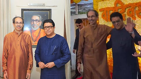 Raj Thackeray wished Uddhav Thackeray on his birthday Video