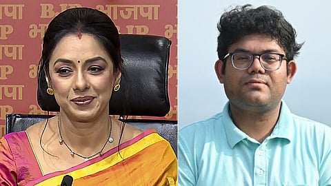 फ्लॉप डेली सोप एक्ट्रेस कहे जाने पर भड़की रूपाली गांगुली, TMC नेता की लगाई क्लास