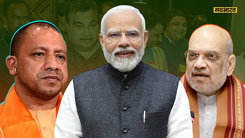 Narendra Modi, Amit Shah, Yogi Adityanath