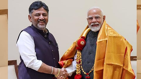 DK Shivkumar Narendra Modi