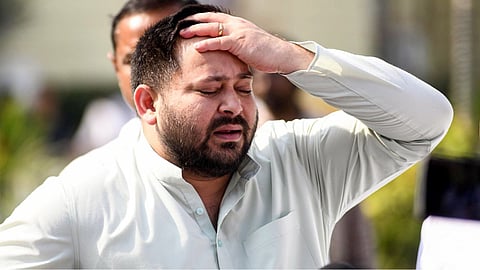 FIr against tejaswi yadav