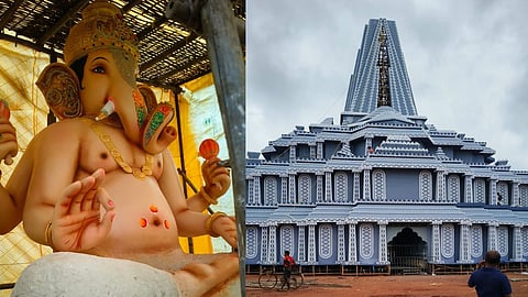 Ganeshotsav in Bramhapuri Somnath temple and replica of Dagdu Sheth Halwai Ganapati