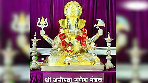 2 करोड़ के गोल्डन गणपति