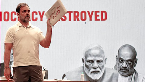 राहुल गांधी के दावे निकले झूठ तो हो एक्शन, कर्नाटक चुनाव आयोग ने भेजा शपथ पत्र