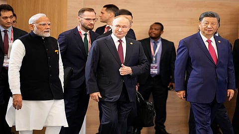 India, Russia and China will together change the global axis
