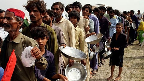 Poverty is continuously increasing in Pakistan