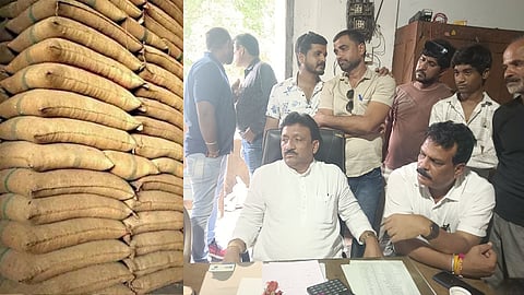 पुलगांव का सरकारी अनाज गोडाऊन सिल