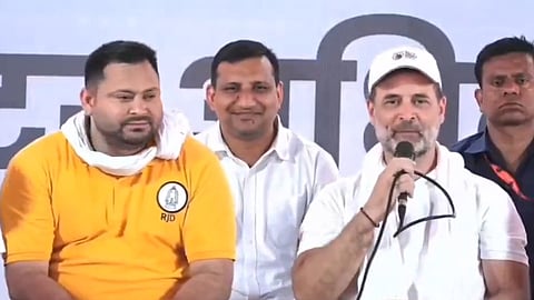 Rahul Gandhi and tejashwi Yadav