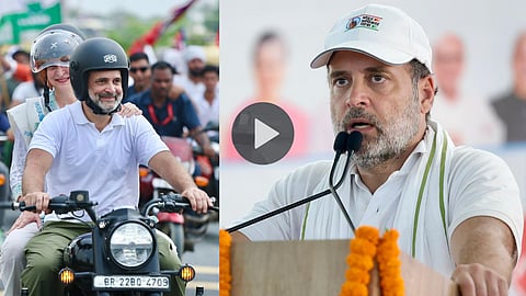 'गुजरात मॉडल वोट चोरी का...', पीएम मोदी पर बरसे राहुल गांधी, फिर भाई-बहन ने सड़क पर मचाई धूम-Video