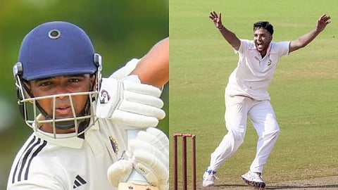 Vidarbha Performance Duleep Trophy: विदर्भ के रणजी के सर्वाधिक विकेट लेने वाले स्पिन ऑलराउंडर हर्ष दुबे और युवा बल्लेबाज दानिश मालेवार ने दलीप ट्रॉफी के क्वार्टर फाइनल मुकाबले में शानदार खेल दिखाया।