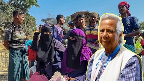 रोहिंग्या मुद्दे पर यूनुस ने खड़े किए हाथ, कहा- हमारे पास संसाधन नहीं, दुनिया खोजे उपाय