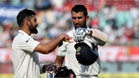 विराट कोहली ने चेतेश्वर पुजारा को रिटायमेंट पर दिया शुभकामना संदेश